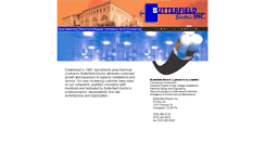 Desktop Screenshot of butterfieldelectric.com